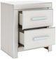 Signature Design by Ashley® Birmonton White Nightstand-1