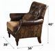 ACME Furniture Dreena Brown/Cherry Chair-2