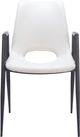Zuo Modern Desi White Dining Chair-2