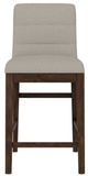Emerald Home Ronan Brown/Gray Gathering Stool-3