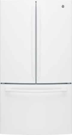 GE® 36 in. 27.0 Cu. Ft. White French Door Refrigerator