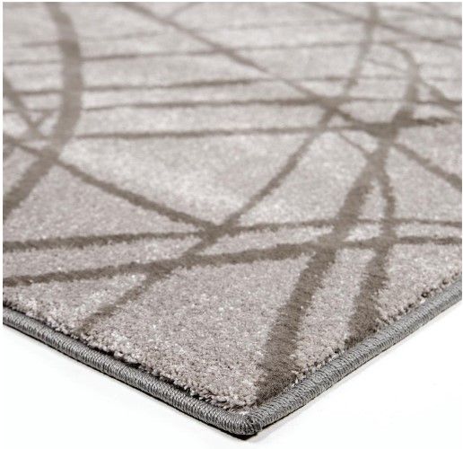 Orian Illusions Branches Cloud Gray 5'x8' Area Rug-2