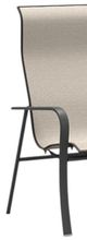 Homecrest™ Outdoor Living Customizable Kashton Aluminum/Fabric Outdoor Sling High Back Dining Arm Chair -1