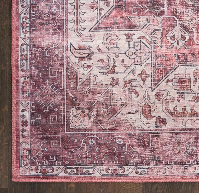 Nourison Home™ Nourison Washables NWB15 Red 5'x7' Area Rug-1