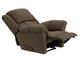 iAmerica Castle Chocolate Rocker Recliner with Heat and Massage-1