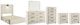 Signature Design by Ashley® Cambeck 6-Piece Whitewash Full Panel Bed Set -0