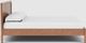EQ3 Marcel Walnut King Platform Bed-3