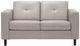EQ3 Solo Leather Loveseat-1