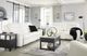 Signature Design by Ashley® Warlin 3-Piece White Power Reclining Living Room Set-4