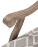 Olliix by Madison Park Grey/White Brentwood Exposed Wood Arm Chair-4