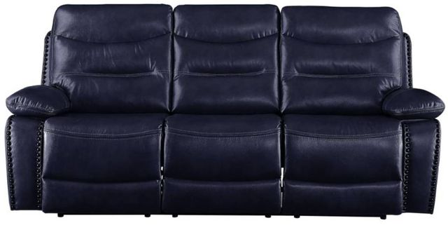 ACME Furniture Aashi Navy Manual Reclining Sofa-3