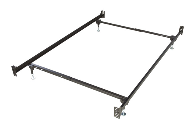 Glideaway® Deluxe Twin/Full Brass Bed Frame-0