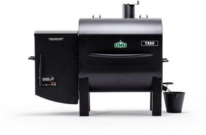 Front view of the Green Mountain Grills™ TREK PRIME® 2.0 Black Freestanding Wood Pellet Grill