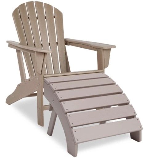 Signature Design by Ashley® Sundown Treasure 2-Piece Grayish Brown Outdoor Seating Set-0