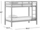 HH2 Home Caspian Gray Twin over Twin Youth Loft Bed-2