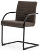 VIG Furniture Modrest Ivey 2-Piece Brown Dining Chair Set-3