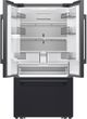 Samsung Bespoke AI 36" 29.5 Cu. Ft. Fingerprint Resistant Matte Black Steel French Door Refrigerator with In-Door Tall Water Dispenser-1
