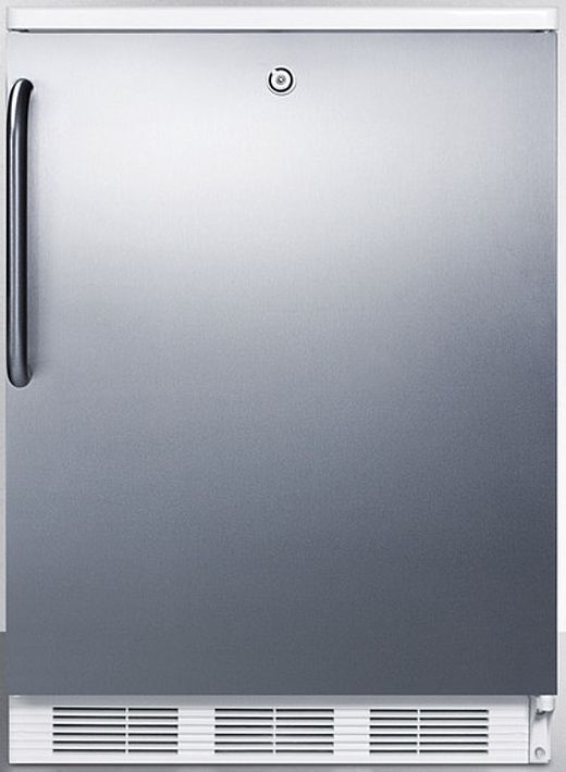 Accucold® by Summit® 24" 5.5 Cu. Ft. Stainless Steel Compact Refrigerator-0