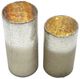 A & B Home Beige/Gold Vases-0