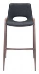 Zuo® Desi Black Set of 2 Bar Chairs-1