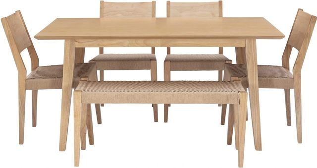 Powell® Cosgrove 6-Piece Natural Dining Set-3