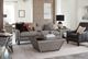 Hammary® West End Bluestone Inset Top Coffee Table with Brown Base-1