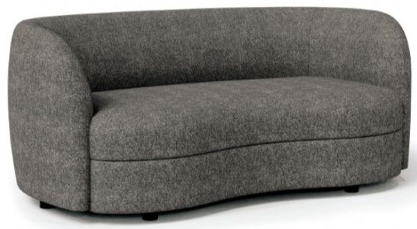 Furniture of America® Versoix 2-Piece Charcoal Gray Sofa Set-2
