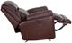 Franklin™ Lancaster Capri Chestnut Leather Power Rocker Recliner-5