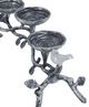 A & B Home Gray Bird 3-Pillar Candle Holder-2