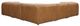 Moe's Home Collection Form Dream 5-Piece Sonoran Tan L-Shaped Modular Leather Sectional and Ottoman-3