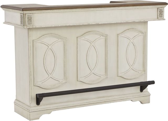 Signature Design by Ashley® Realyn Chipped White Bar-0
