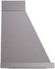 Ilve® Nostalgie II Noblesse 60" Graphite Matte Wall Mounted Range Hood with Copper Trim-2