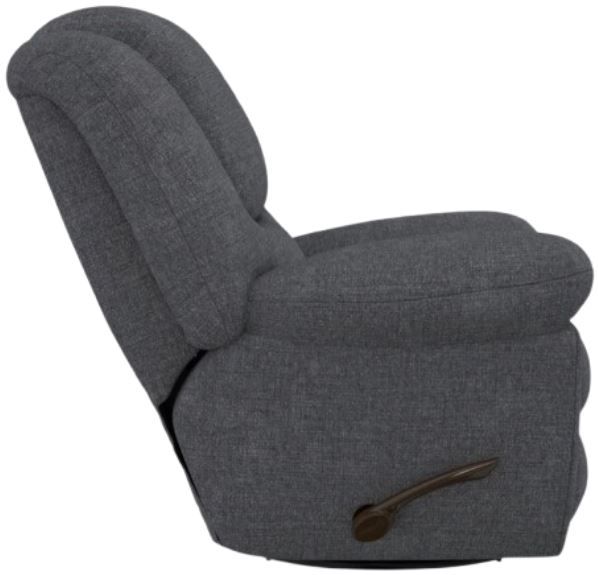 Catnapper® Trifecta Smoke Manual Swivel Recliner-2