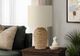 Monarch Specialties Inc. Natural Rattan/Ivory Shade Table Lamp -2