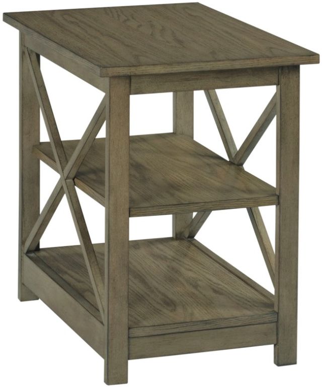 Hammary® Chairsides Mid Tone Brown Chairside Table-0