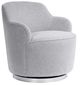Uttermost® Hobart Stone Swivel Chair-0