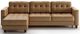 Luonto® Furniture Customizable Noah Full Size Sleeper Sectional with Reversible Chaise-2