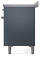 Ilve® Nostalgie II Series 48" Blue Grey Pro Style Induction Range-3