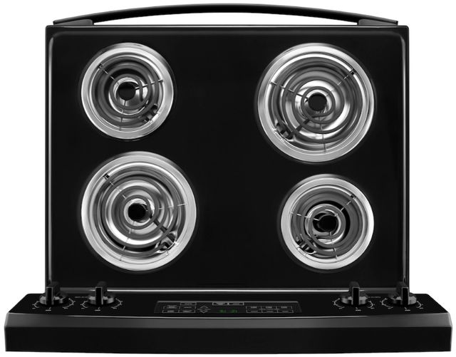 Amana® 30" Black Freestanding Gas Range-3