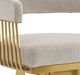 Armen Living Chelsea Gold/Taupe 34" Bar Stool-4