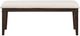 Homelegance® Makah Beige/Dark Brown Bench-2
