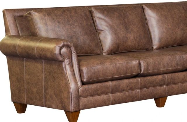 Mayo Customizable 3-Piece Leather L-Shape Sectional-1