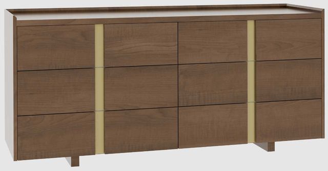 Country View Woodworking Verrado 71" Wood Legs Dresser-0