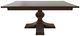 Mavin Customizable Concave Extendable Dining Table with 2 Leaves-1