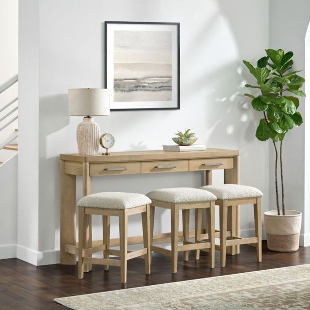 Emerald Home Pacific Grove 4-Piece Sand Dune Counter Dining Set-1