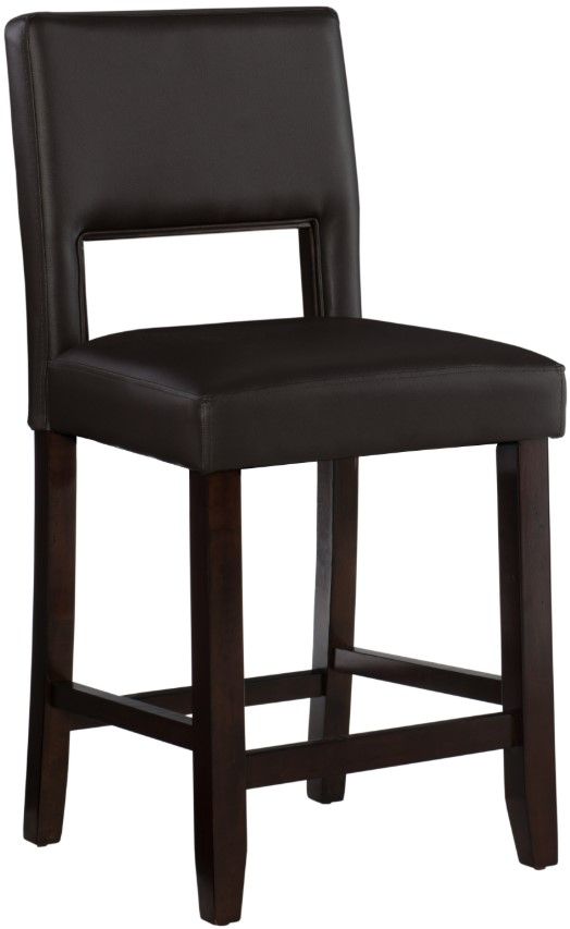 Linon Vega Espresso Counter Stool-0