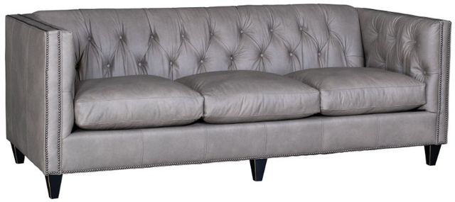 Mayo Furniture Customizable 89" Leather Sofa-0