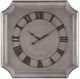 Bassett Mirror Westminster Antique Pewter Clock-0
