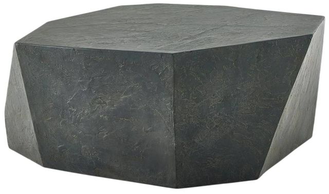 Uttermost® Parra Slate Concrete Indoor-Outdoor Coffee Table-0