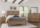 Vaughan-Bassett Yellowstone Chestnut Natural King Panel Bed-3